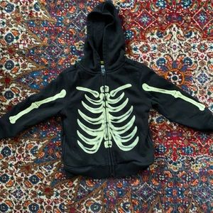 Shirts u0026 Tops | Cozy Halloween Glow In The Dark Skeleton Hoodie | Poshmark
